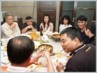 上海ビジネスフォーラム食事会