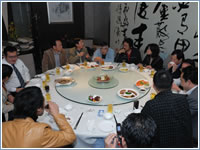 上海ビジネスフォーラム食事会