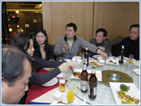 上海ビジネスフォーラム食事会