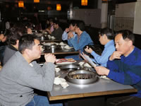 上海ビジネスフォーラム食事会