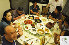 上海ビジネスフォーラム 食事会イメージ