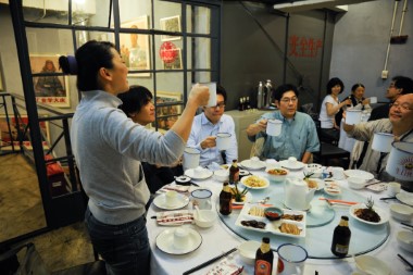上海ビジネスフォーラム食事会イメージ
