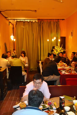 上海ビジネスフォーラム食事会イメージ