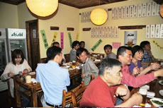 上海ビジネスフォーラム食事会イメージ