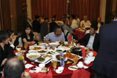 上海ビジネスフォーラム食事会イメージ
