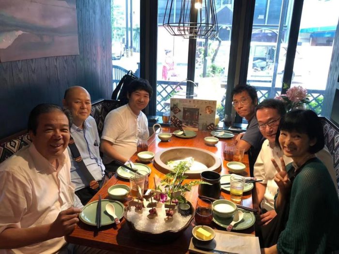 上海ビジネスフォーラム食事会イメージ