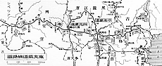 東清鉄道路線図