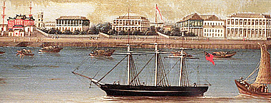 1850年代の上海バンド